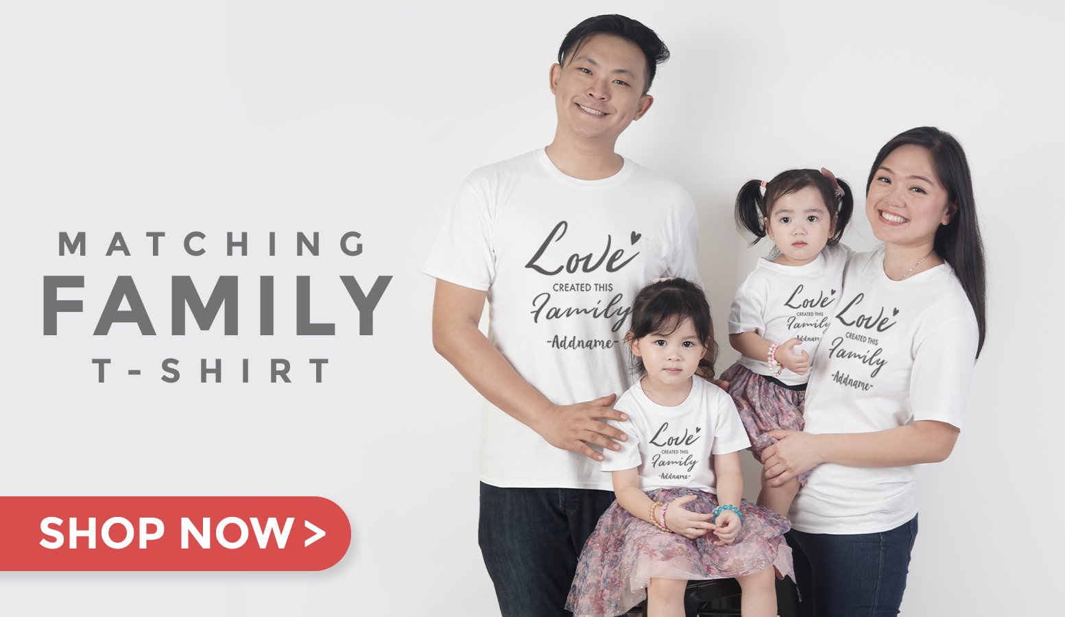 Matching Family T-Shirt Collection - FamsyMall