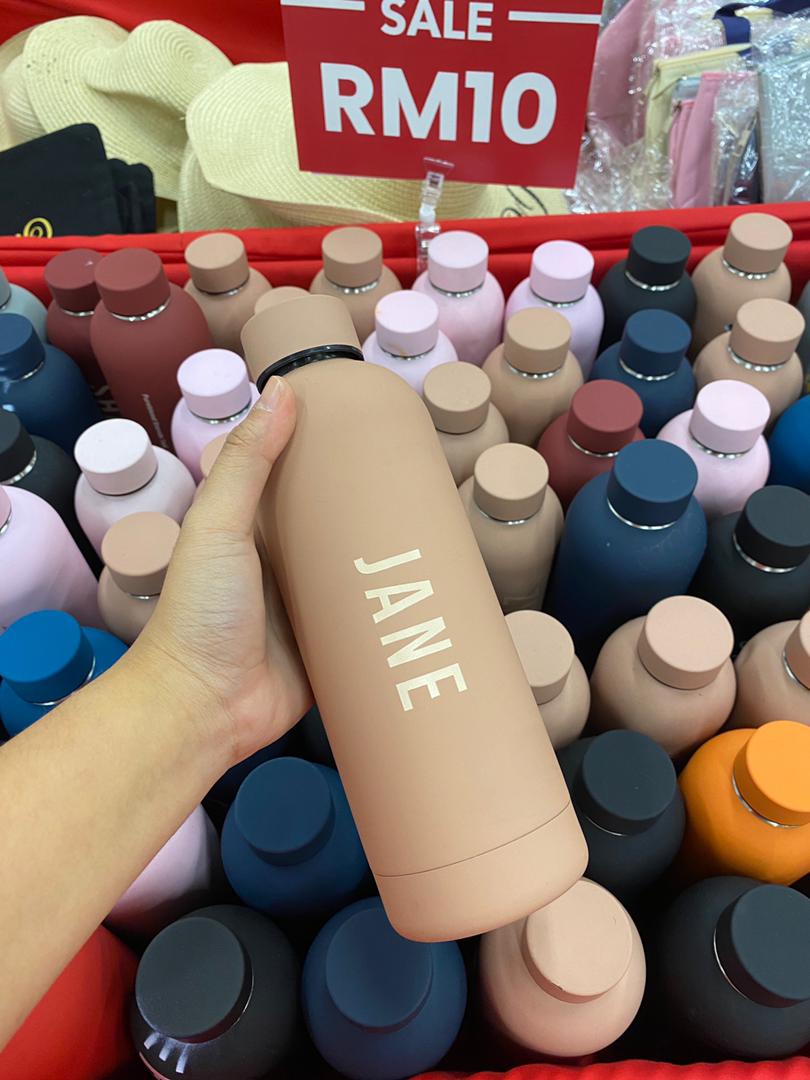 [WAREHOUSE SALE] Mizu Bottle - with Random Name,Style & Design