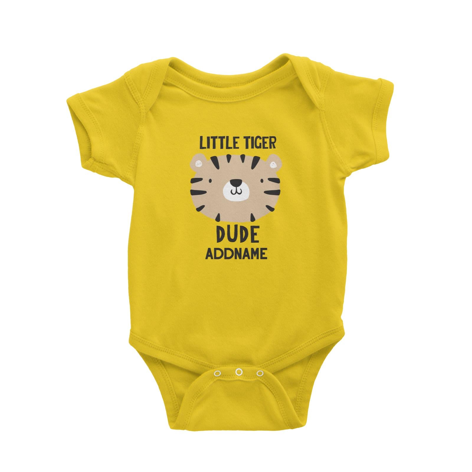 Little Tiger Dude Addname Baby Romper