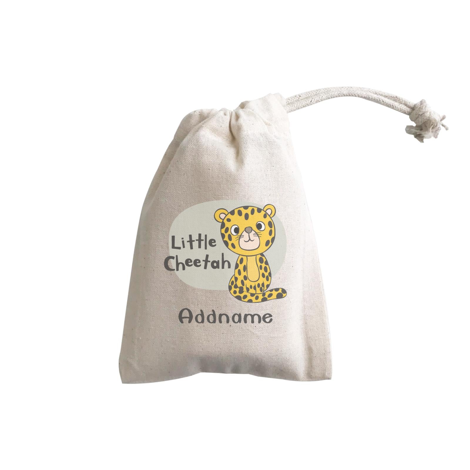 Cool Cute Animals Cheetah Little Cheetah Addname GP Gift Pouch