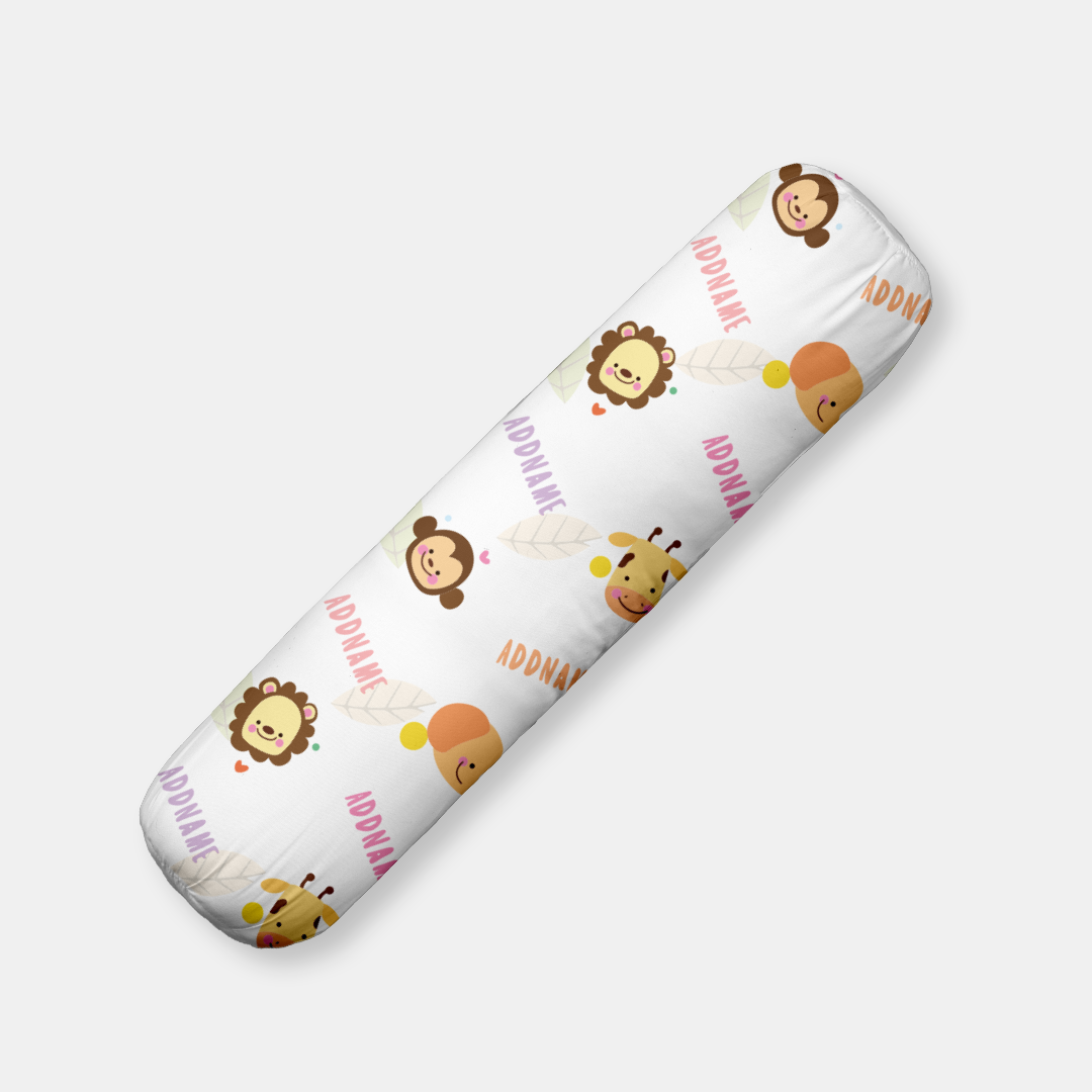 Safari Animal Girl Bolster