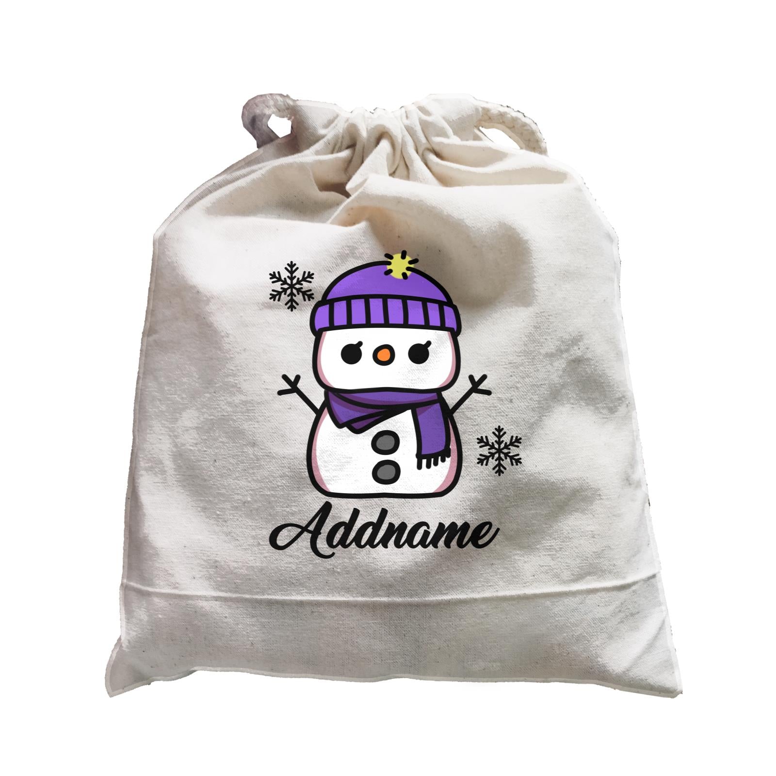 Xmas Mama Snowman Satchel