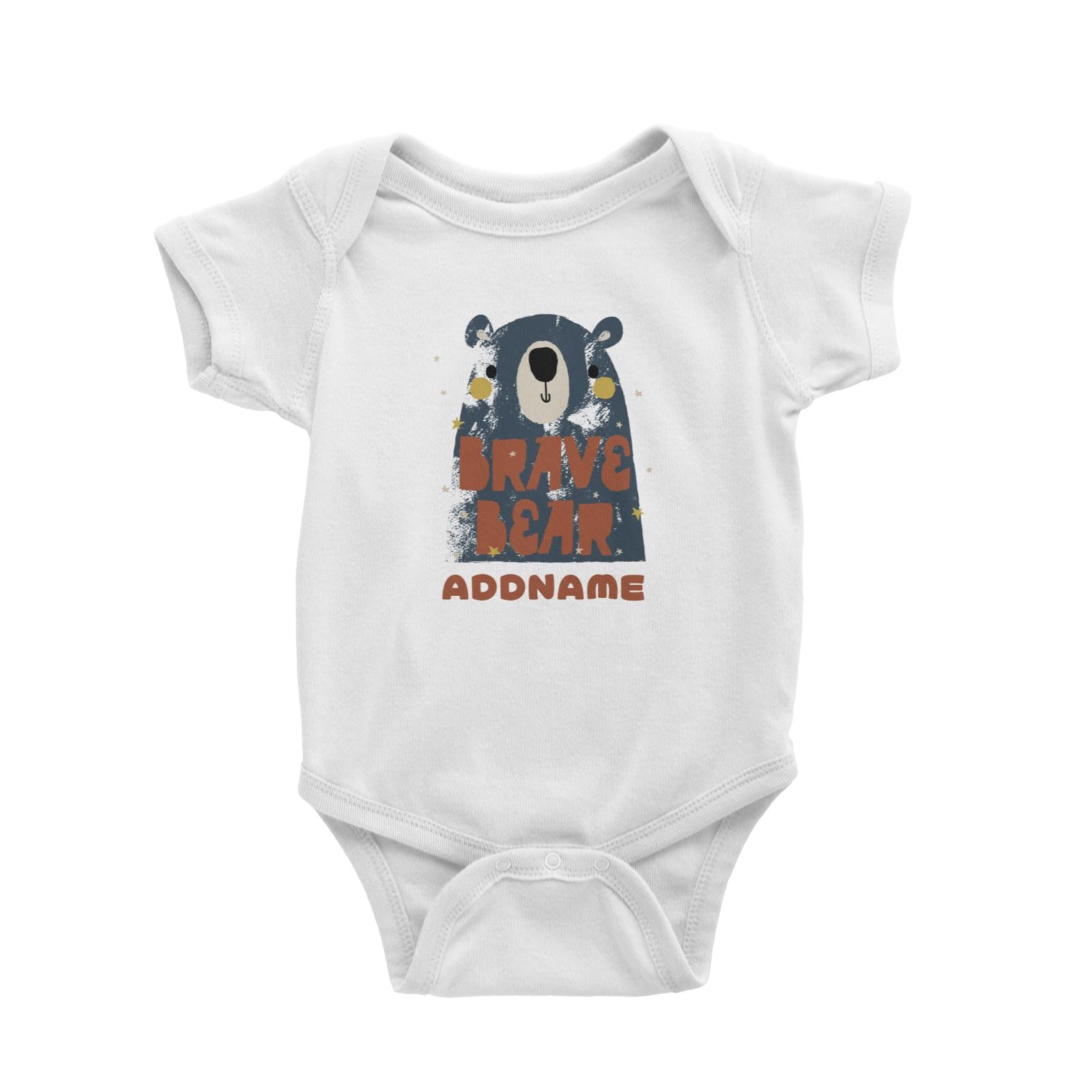 Brave Bear Addname Baby Romper