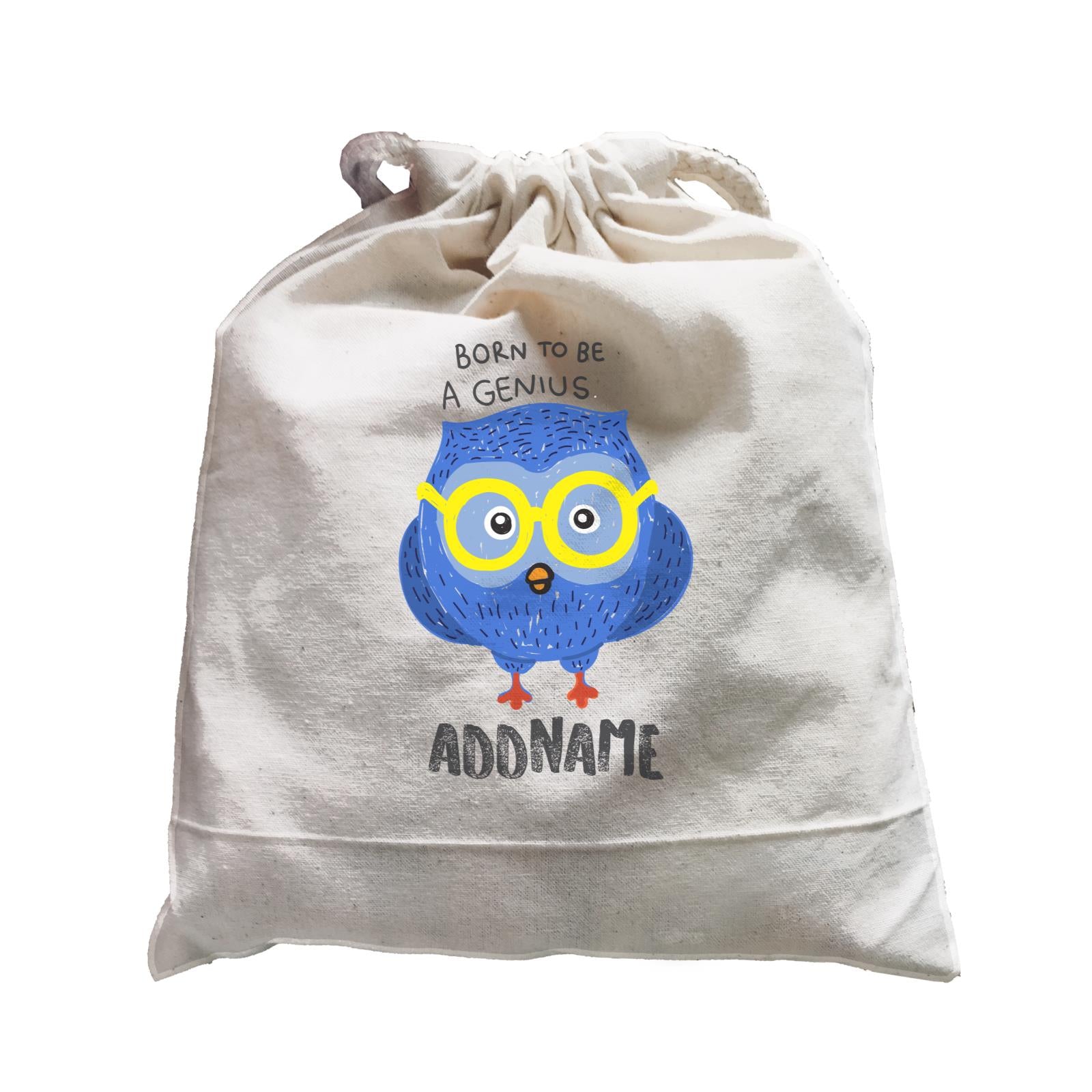 Cool Cute Animals Owl Born To Be A Genius Addname Satchel