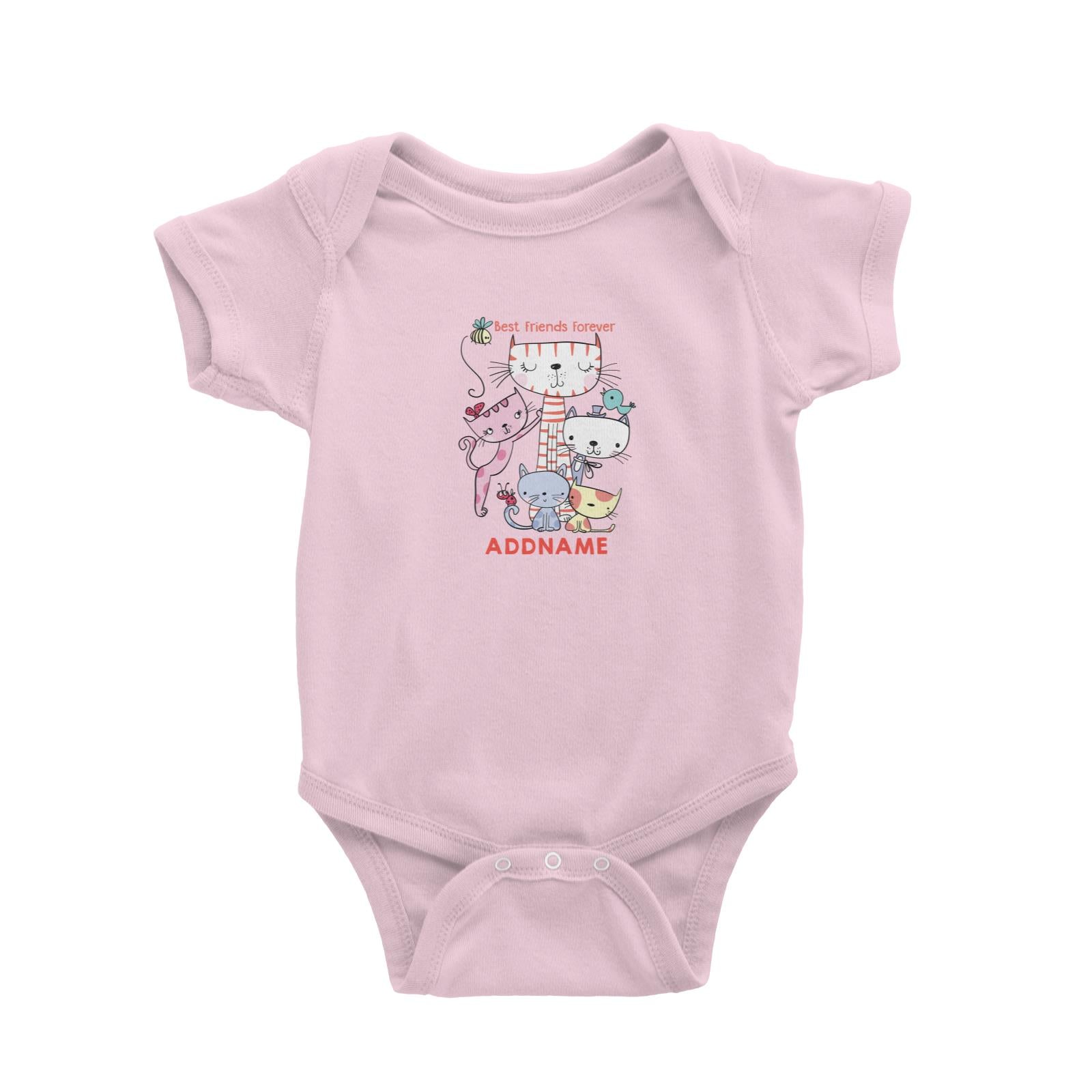 Cool Vibrant Series Best Friends Forever Addname Baby Romper